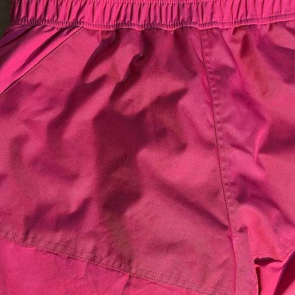 L.L. Bean Ski Snow Pants Bib Girls Youth Size 16 Insulated Pink Reinforced Knees - Picture 14 of 14